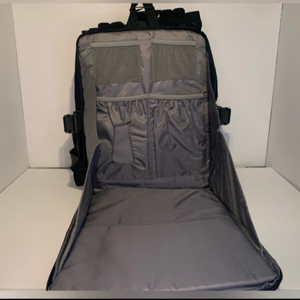 Beis The Ultimate Diaper Backpack In Black Gem